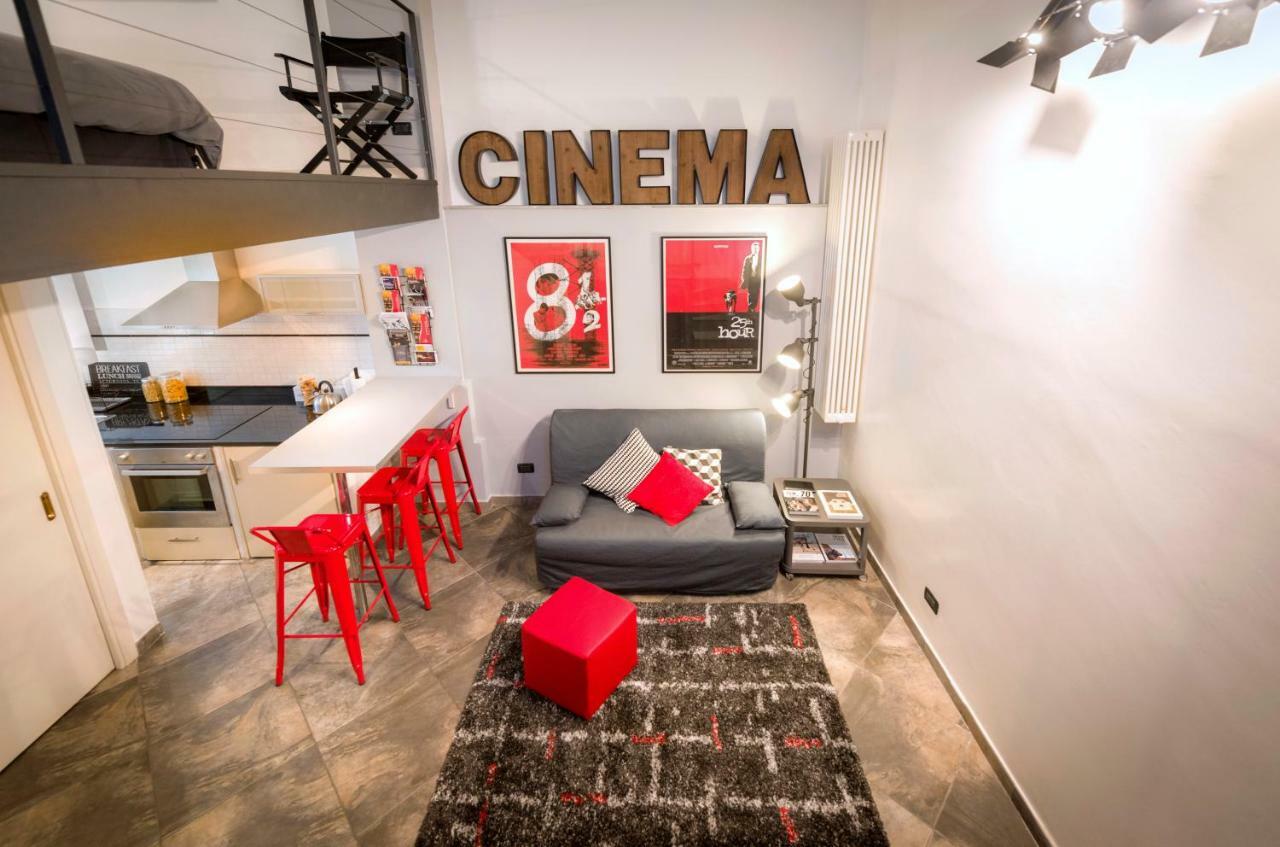 Cinema Loft Apartment ตูริน ภายนอก รูปภาพ